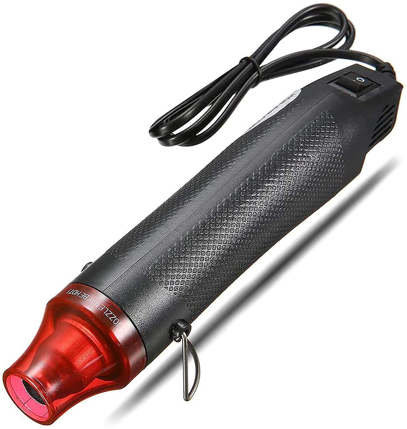 HASTHIP Handheld Mini Heat Gun, 300W Hot Air Gun Multi-Function Electrical Heat Tool for for DIY Embossing, Shrink Wrapping, Drying Paint (300W) HASTHIP Handheld Mini Heat Gun, 300W Hot Air Gun Multi-Function Electrical Heat Tool for for DIY Embossing, Shrink Wrapping, Drying Paint (300W)